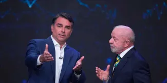 Lula y Flávio Bolsonaro el debate político de mayor impacto en Brasil y del que todo mundo habla 