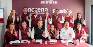 Olga Lucía Romero sigue como líder estatal de Morena