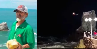 Muere clavadista en Mazatlán tras ser arrastrado por el fuerte oleaje. VIDEO