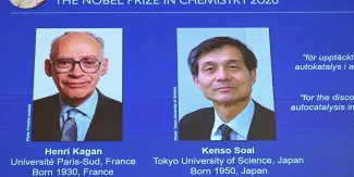 Nobel de Química 2026 premia a Kagan y Soai por avances clave para fabricar medicamentos
