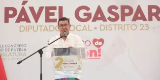 Rinde Pável Gaspar su Segundo Informe; destaca iniciativas con sentido social y trabajo en territorio