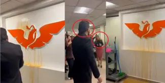 Máynez acusa al PRI de hacer “política de porros” tras altercado en San Lázaro
