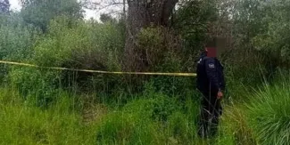 Apareció cadáver calcinado en paraje de Tlahuapan 