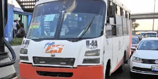 Asaltan a pasajeros de la ruta 65 y además manosean a mujeres 