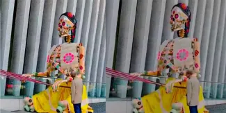 Valle de Catrinas de Atlixco llega a Berlín con dos figuras monumentales