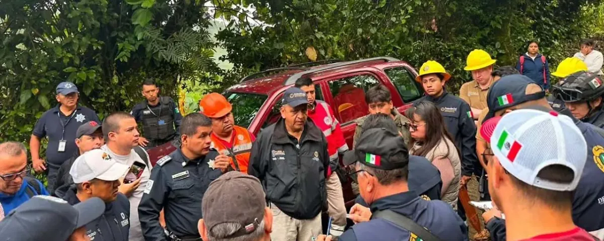 Suspenden rescate en gruta de Cuetzalan por lluvias; cuerpos ya fueron localizados