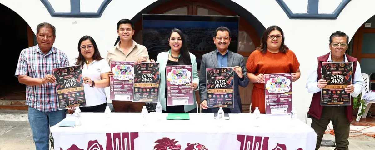 Tonantzin Fernández invita al Curso de Verano “Entre Aves” 2026 en San Pedro Cholula