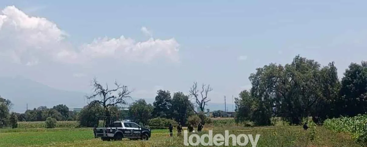 Hallan cadáver decapitado en campos de cultivo de Huejotzingo