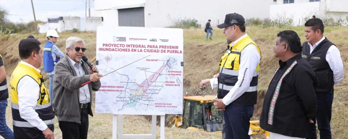 Puebla recupera capacidad hidráulica para prevenir inundaciones