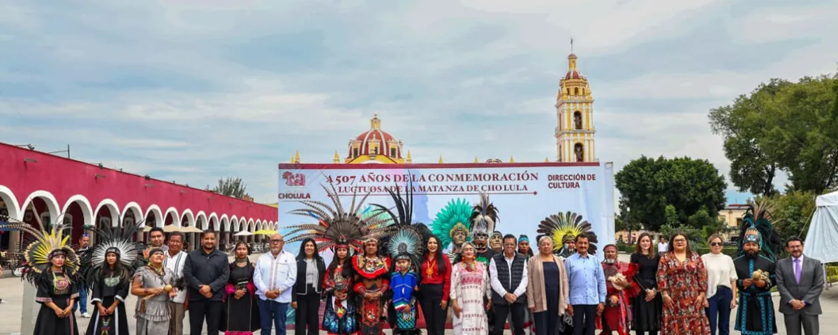 A 507 años de la masacre, Cholula reivindica sus raíces prehispánicas