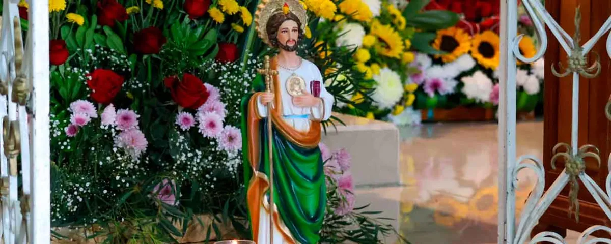 San Judas Tadeo reúne a miles de fieles en templos de Puebla