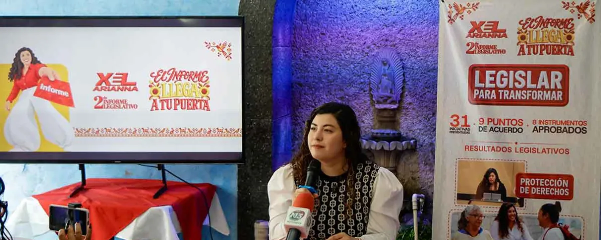 Xel Arianna busca diputación federal por Morena; Talavera podría suplirla