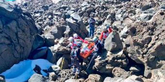 Hay dos alpinistas muertos y uno desaparecido el Pico de Orizaba