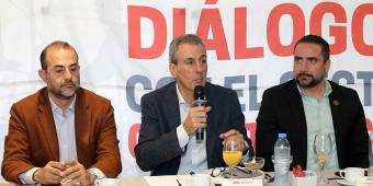 Pepe Chedraui promete transparentar licitaciones y abrir puerta a constructoras locales 