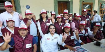 Candidata del PSI declina a favor de aspirantes de la 4T en San Pedro Cholula