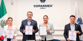 Guadalupe Cuautle presenta su agenda de trabajo a la Coparmex