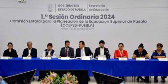 La BUAP es la sede de la Primera Sesión Ordinaria 2024 de la COEPES-Puebla