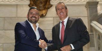 Adán Domínguez y José Chedraui pactan transición civilizada