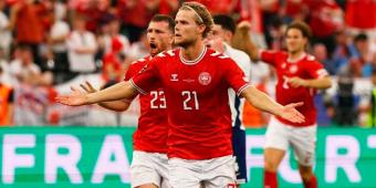 Inglaterra logra pobre empate ante Dinamarca en la Eurocopa 