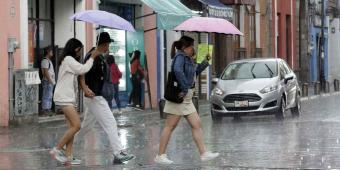 Se espera fin de semana lluvioso en Puebla