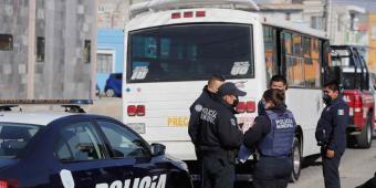 Pasajeros viajan con terror a ser asaltados en el transporte público; en 5 meses 498 casos