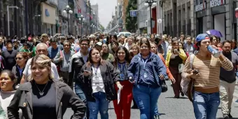 Falsa alarma sísmica puso a correr a poblanos