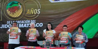 El ejido de San Mateo Matzaco festejará 100 años de su fundación