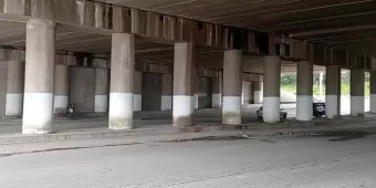 En poder del hampa el puente vehicular del Parque Industrial Chachapa