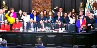 Entre protestas el Senado aprobó la reforma al Poder Judicial