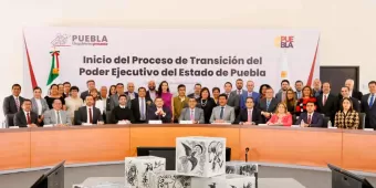 Inicia el proceso de transición gubernamental en Puebla: un paso hacia el progreso con Armenta y Céspedes