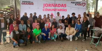 En Amozoc, Armenta impulsa jornadas comunitarias y lleva servicios 