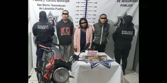 En Tlanalapan, tres sujetos son detenidos tras asaltar a varias mujeres