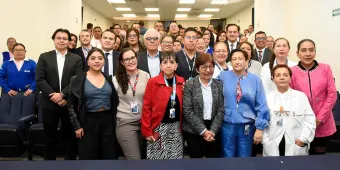 Rectora de la BUAP celebra logros del Hospital Universitario de Puebla