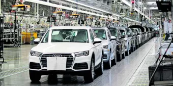 Producción de autos de Audi y VW en Puebla crece 9.6% en septiembre: Inegi