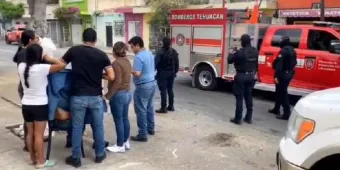 Explota tanque de gas y provoca incendio en Tehuacán