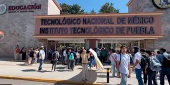 Alumnos del Tec de Puebla exigen seguridad y mejoras al plantel 