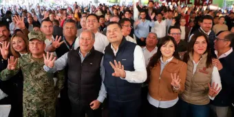 En Tepeaca, Armenta asegura que blindará a Puebla con más y mejor seguridad  