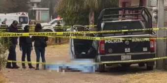 Balacera deja un policía y un delincuente muertos en Coronango