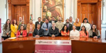 Edil de Puebla instala Consejo de Presupuesto Participativo para fortalecer la transparencia