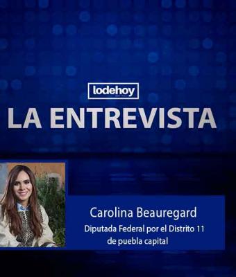 Carolina Beauregard, Diputada Federal por el Distrito 11 de Puebla Capital